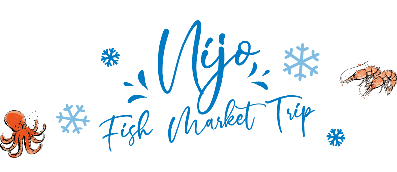 Nijo Fish market Trip Logo