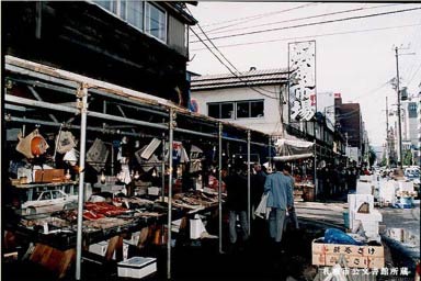 Old Photo of Nijo Fish Market